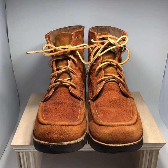 Vintage Suede boots, size 7 - Picture 3 of 6